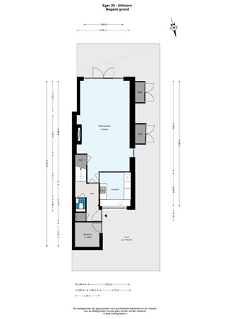 Floor plan - Eger 20, 1423 GC Uithoorn 